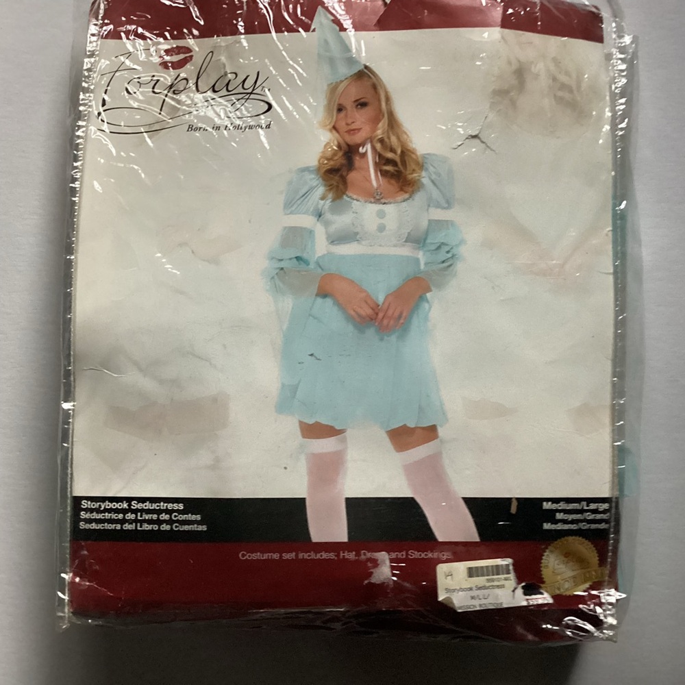 Forplay Storybook Seductress Costume Halloween BRAND NEW!! Sz M/L